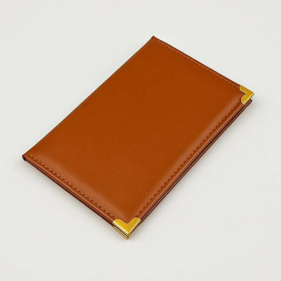 Premium Leather Bill Folder for Hotel & Restaurant – Check Presenter in Black &  Brown with Elegant Gold Corners