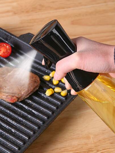 Premium Oil Spray Bottle 200 ml – Continuous Glass Olive Oil Mister with Portion  Control & Leak‑Proof Design for Air Fryer, BBQ, Baking & Healthy Cooking