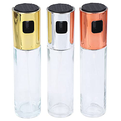 Premium Oil Spray Bottle for Kitchen – Refillable Glass Olive Oil Mister for Air Fryer,  BBQ, Baking, Frying, Salad & Cooking Control