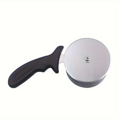 Stainless Steel Pizza Cutter Wheel – Premium Pizza Slicer & Sharp Blade Pizza  Cutting Knife Server