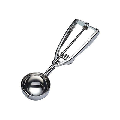 Stainless Steel Ice Cream Scoop – Heavy‑Duty Trigger Release Scoop Spoon for  Ice Cream, Cookie Dough & Melon Balls