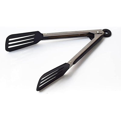 Nonstick Kitchen Tong – Chimta for Paratha, BBQ, Salad, Frying & Food Serving |  Heat-Resistant Handle & Slotted Grip Head | Cooking Utensil Tool
