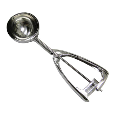 Stainless Steel Ice Cream Scoop – Heavy‑Duty Trigger Release Scoop Spoon for  Ice Cream, Cookie Dough & Melon Balls