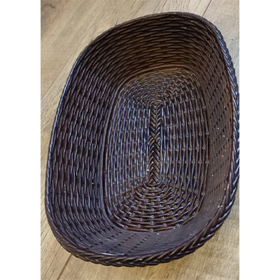 Premium Rattan Bread Basket – Handwoven Oval, Round & Rectangular Wicker Tray  for Breakfast, Fruit & Table Display
